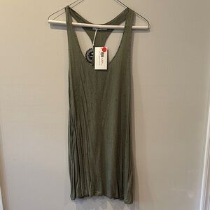Hazel Olive Green Tank Top
